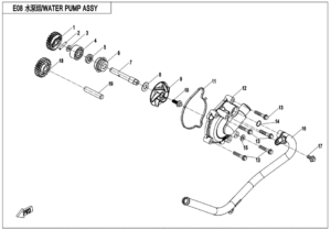 WATER PUMP ASSY.