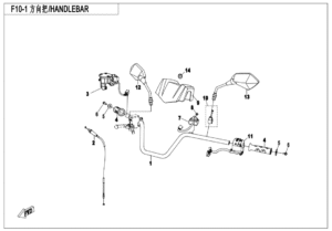 F10-1 HANDLEBAR