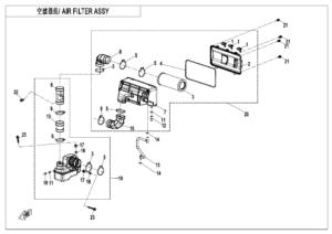 F41 AIR FILTER ASSY