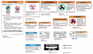 F19-2-A WARNING DECAL(EU168)