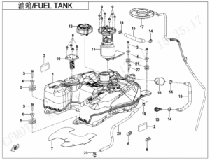 Palivová nádrž