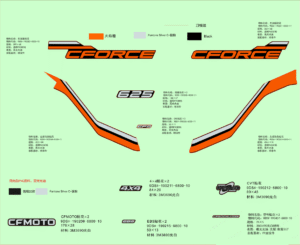 F19-1-B DECAL KITS(NEBULA BLACK)