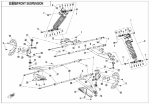 F05 FRONT SUSPENSION