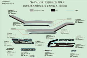 F19-1-H DECAL KITS(EU168@^INTERNATIONAL, CRYSTAL ORANGE@^TITANIUM GRAY@^INJECTED PERAL BLUE@^WITH EPS)