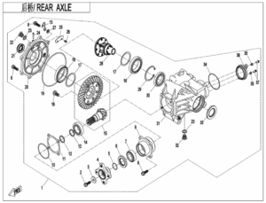 Zadní rozvodovka
