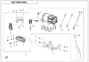 F15-2-V1 TOWING WINCH