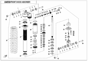 F05-2-C FRONT SHOCK ABSORBER(GAS,RUSSIA)