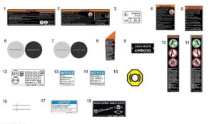 F19-2-A WARNING LABEL(EU167)