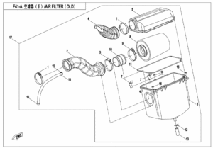 F41-A AIR FILTER(OLD)