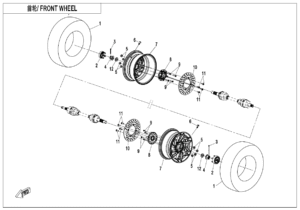 F11 REAR WHEEL