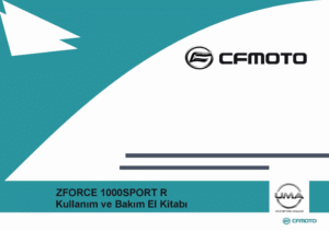 F38-C OWNER'S MANUAL(TURKISH)