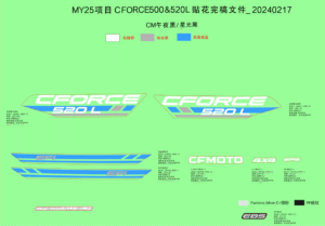 F19-1-B DECAL KITS(JET BLACK, NEBULA BLACK)