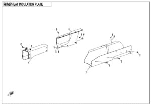 F02-2 HEAT INSULATION PLATE