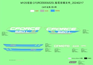 F19-1-B DECAL KITS(JET BLACK, NEBULA BLACK)