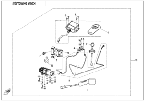 F15-2 TOWING WINCH