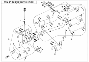 F02-A MUFFLER(EURO)