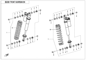 F06-2 REAR SHOCK ABSORBER
