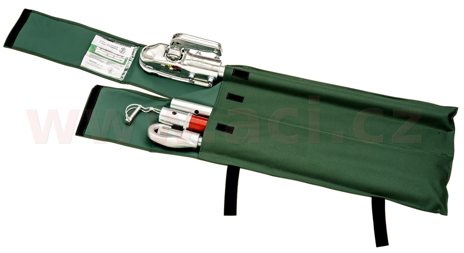 tažná tyč pro automobily do 3.5 t 182 cm Hepos TT-3 se závěsem pro kouli ISO 50 (výroba v ČR) - Obrázek 2