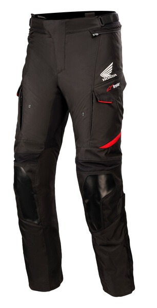kalhoty ANDES DRYSTAR HONDA kolekce, ALPINESTARS (černá/červená)