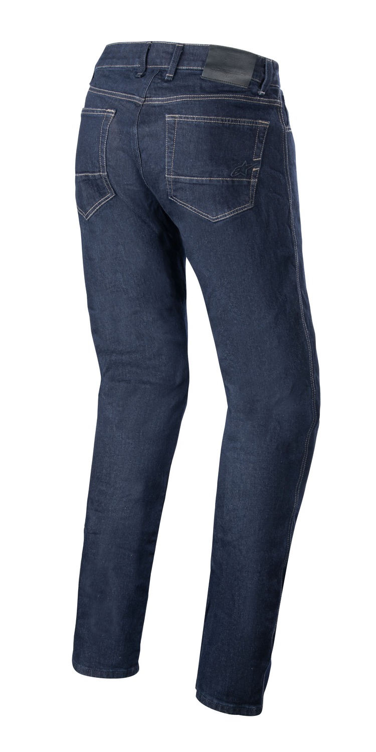 kalhoty RADON RELAXED FIT DENIM, ALPINESTARS (sepraná modrá) - Obrázek 2