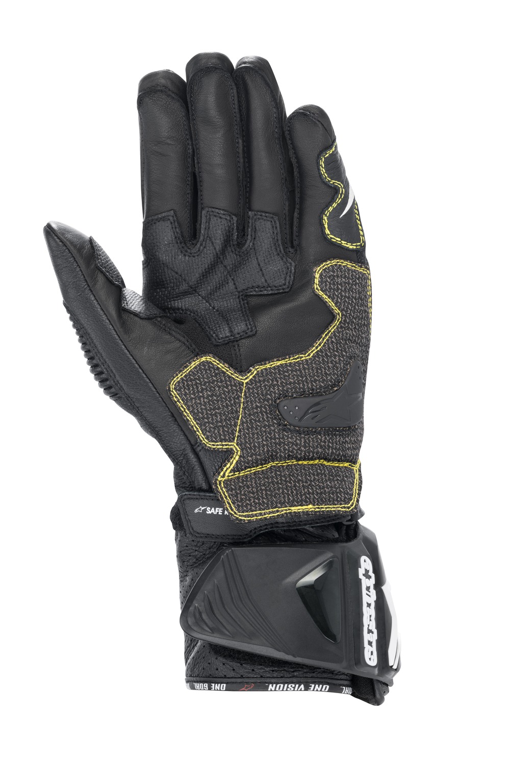 rukavice GP TECH 2, ALPINESTARS (černá/bílá) - Obrázek 2