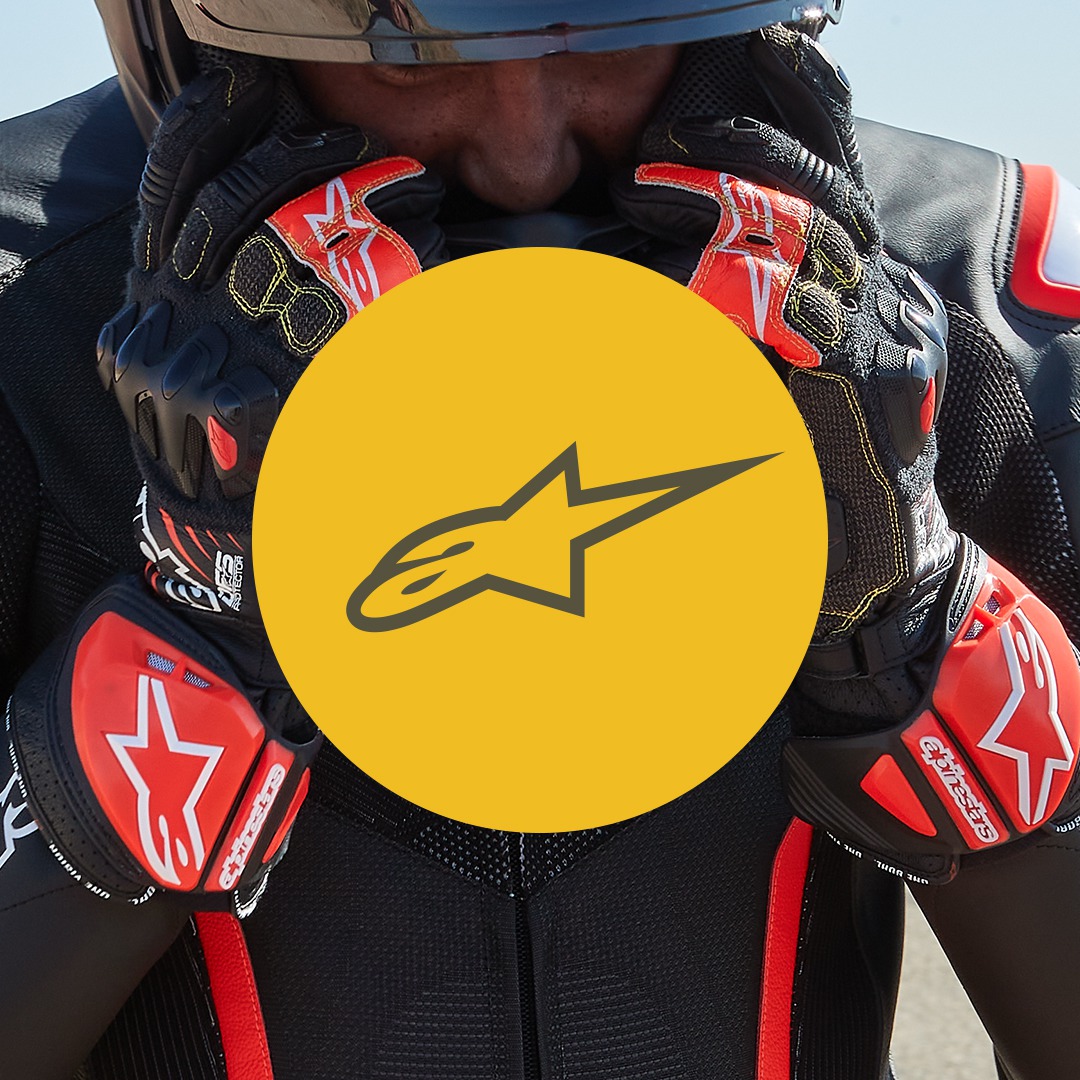 rukavice GP TECH 2, ALPINESTARS (černá/bílá) - Obrázek 3