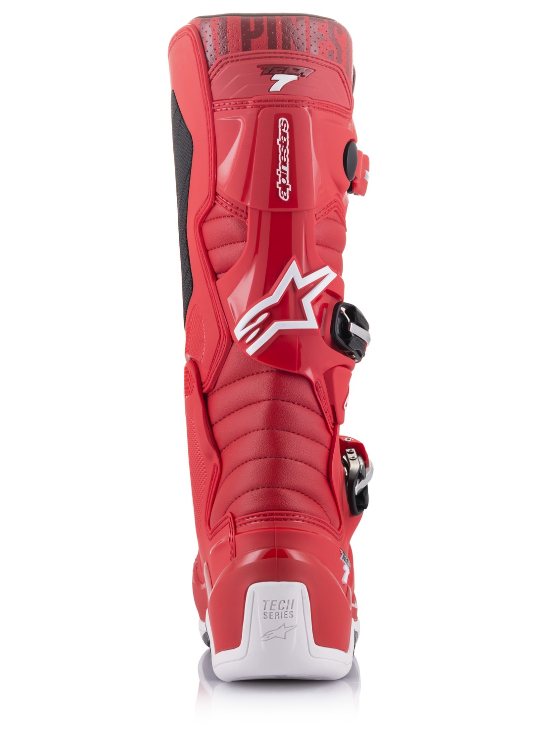 boty TECH 7, ALPINESTARS (červená) - Obrázek 4