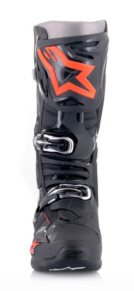 boty TECH 10, ALPINESTARS (černá/červená fluo/šedá) - Obrázek 3