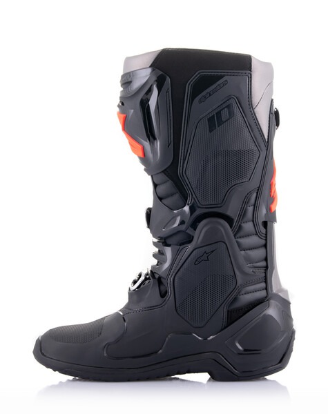 boty TECH 10, ALPINESTARS (černá/červená fluo/šedá) - Obrázek 5