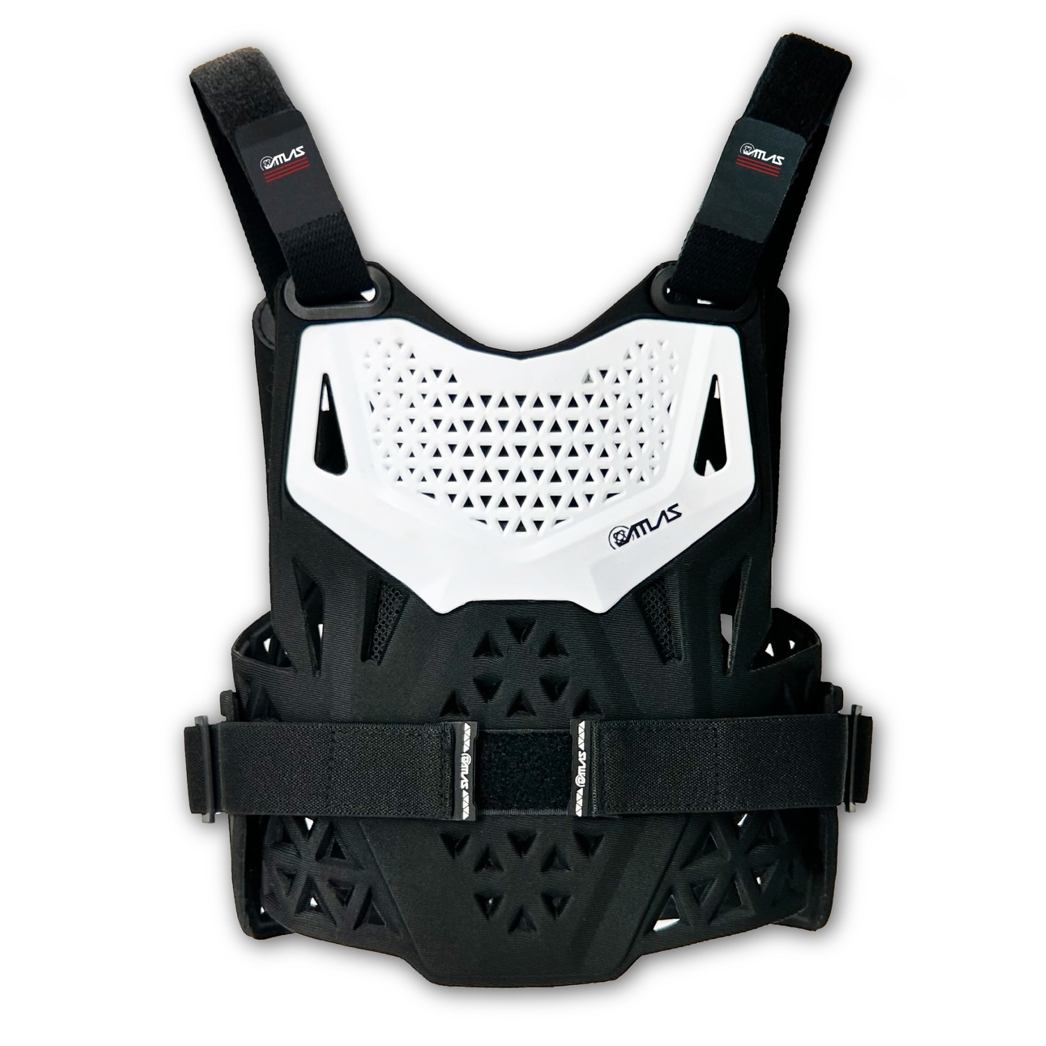 chránič hrudníku ATLAS CHARGER PeeWee CE L1, Předškolák (bílá) FIM
