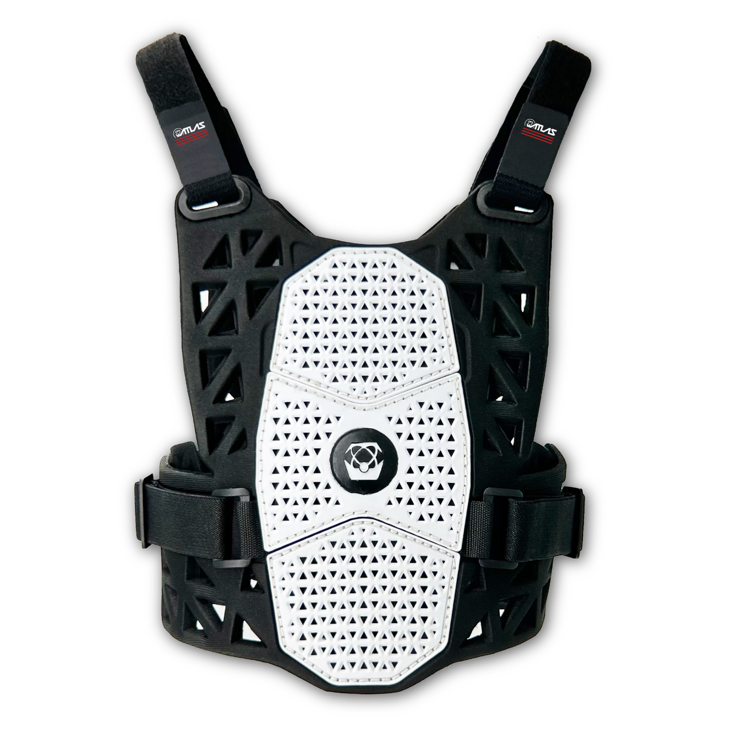 chránič hrudníku ATLAS CHARGER PeeWee CE L1, Předškolák (bílá) FIM - Obrázek 2