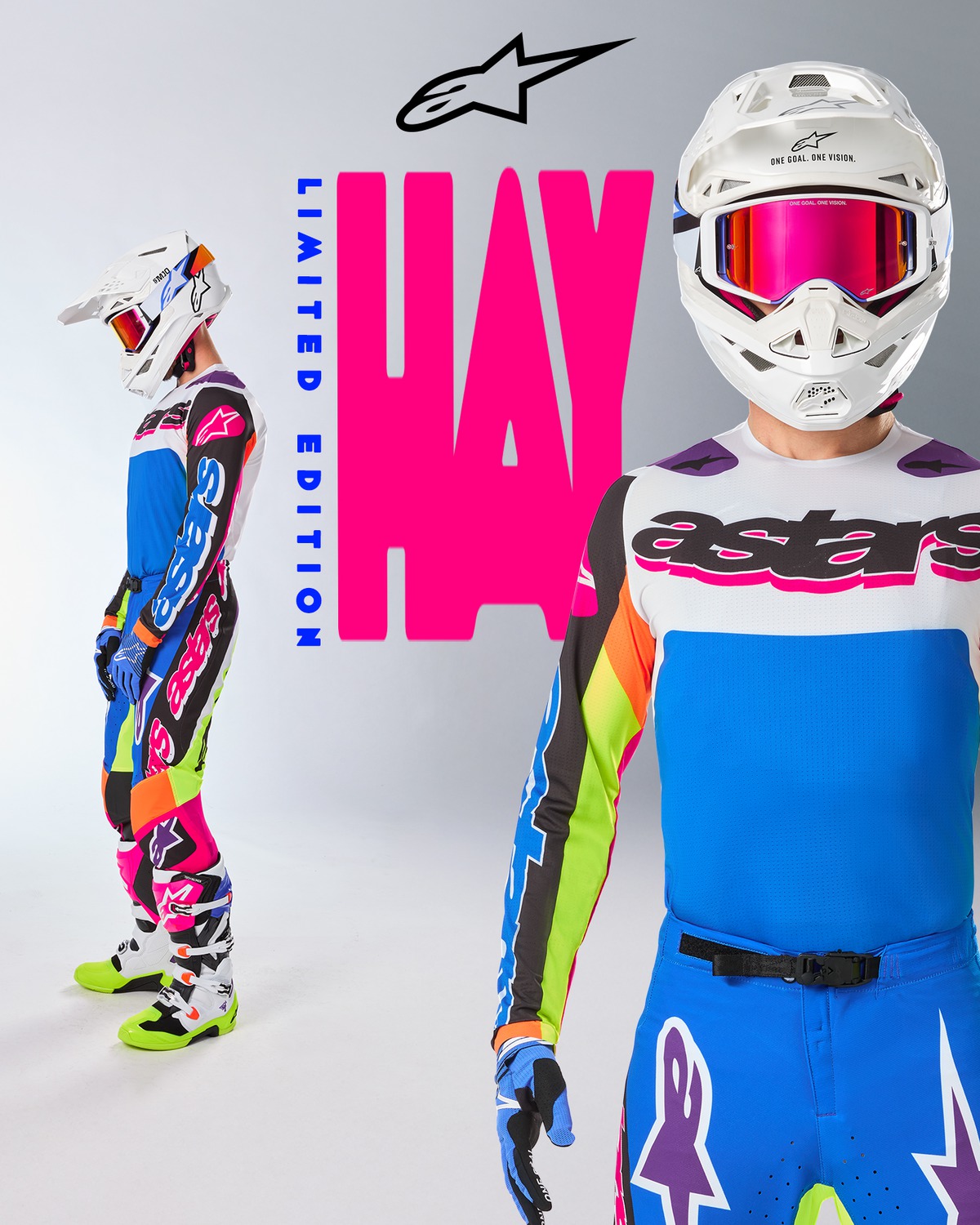 dres SUPERTECH SX limitovaná edice HAY, ALPINESTARS (multicolor) - Obrázek 3