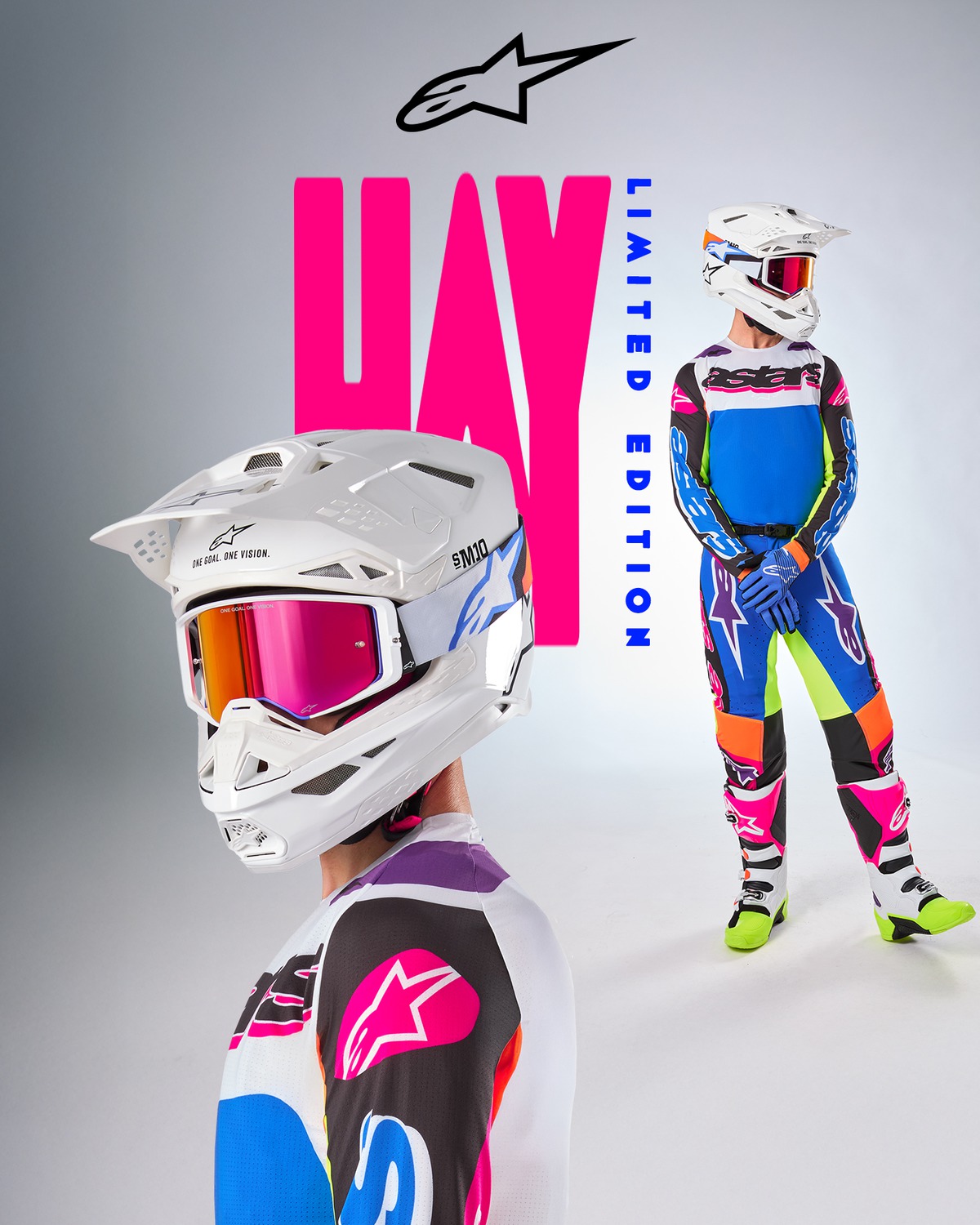 dres SUPERTECH SX limitovaná edice HAY, ALPINESTARS (multicolor) - Obrázek 4