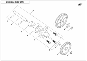 E07-1 OIL PUMP ASSY.