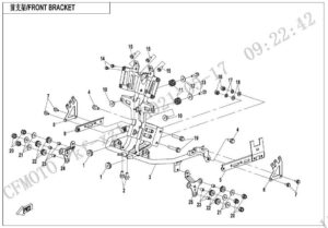 F03‑1 FRONT BRACKET
