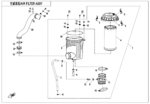 F41-1 AIR FILTER ASSY