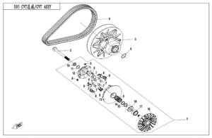 E05 CVT ASSY