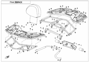 F14-A RACK(PLASTIC)