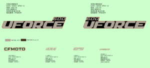 F19-1-C DECAL KITS(TRUE TIMBER CAMO)