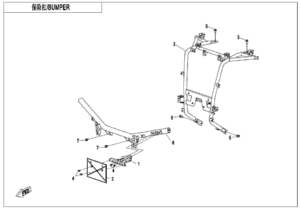F23-A-V5 BUMPER(168@^LOF)
