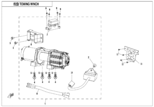 F15-2 TOWING WINCH