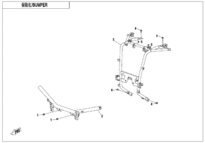 F23-B-V6 BUMPER(NA)