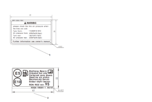 F19-2 WARNING DECAL KITS