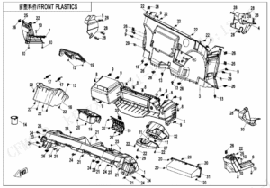 F04-2-V1 FRONT PLASTICS