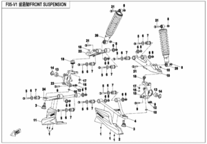 F05 FRONT SUSPENSION