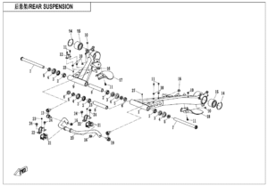 F06-1-A-V4 REAR SUSPENSION(WELDING)