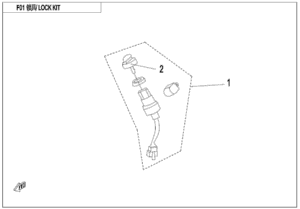 F01 LOCK KIT