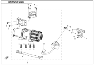 F15-2-V1 TOWING WINCH