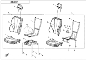 F13-V1 SEAT