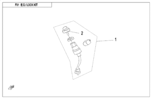 F01 LOCK KIT